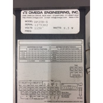 OMEGA DP25B-S Digital Strain Meter/Controller Gauge with LCKD-5 Load Cell